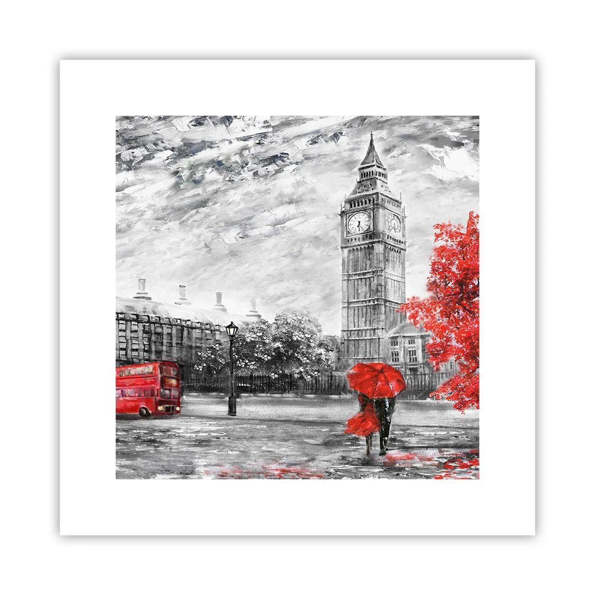 Pôster - Um dia emocionante - 30x30 cm