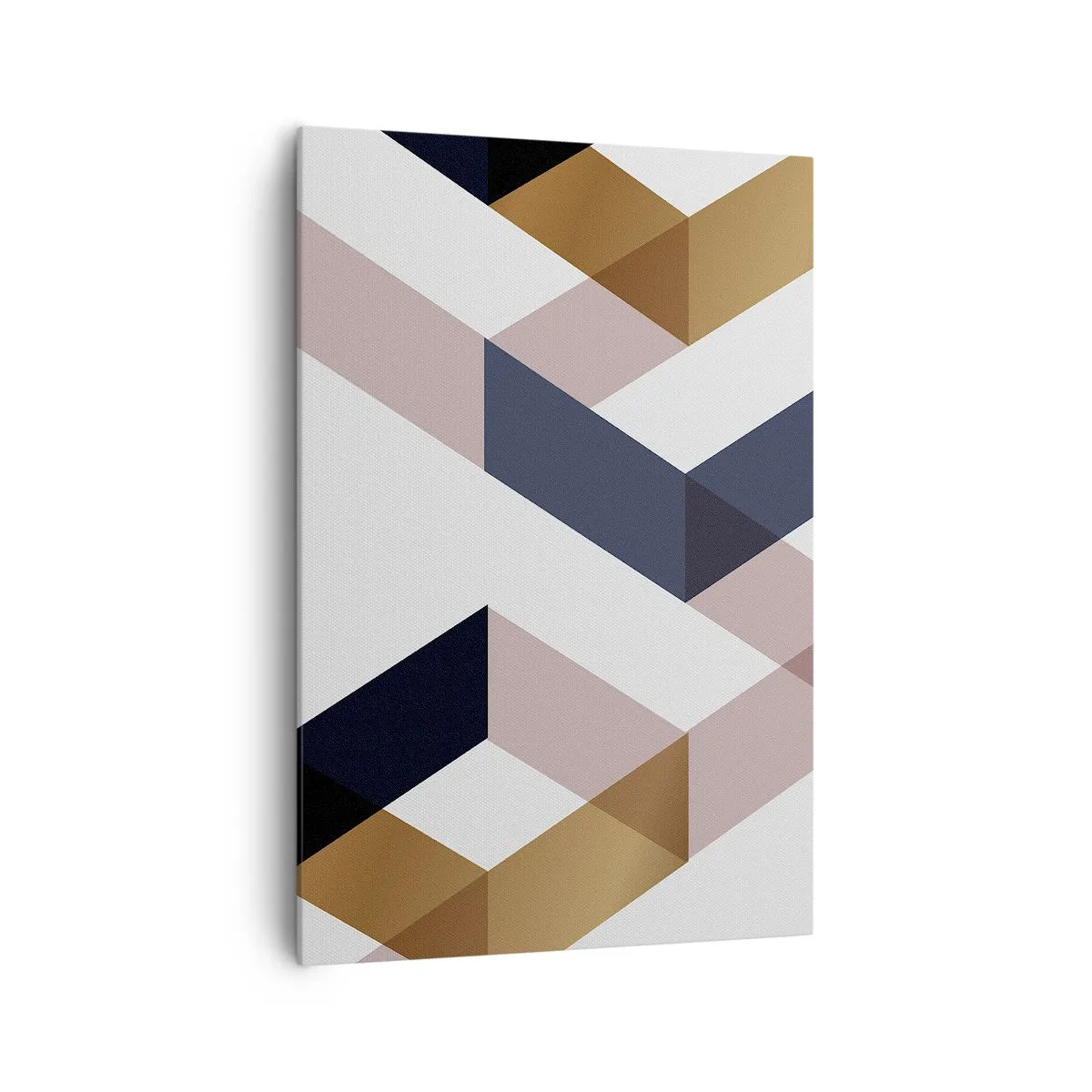 Quadro em tela - Planos e ângulos - 70x100 cm