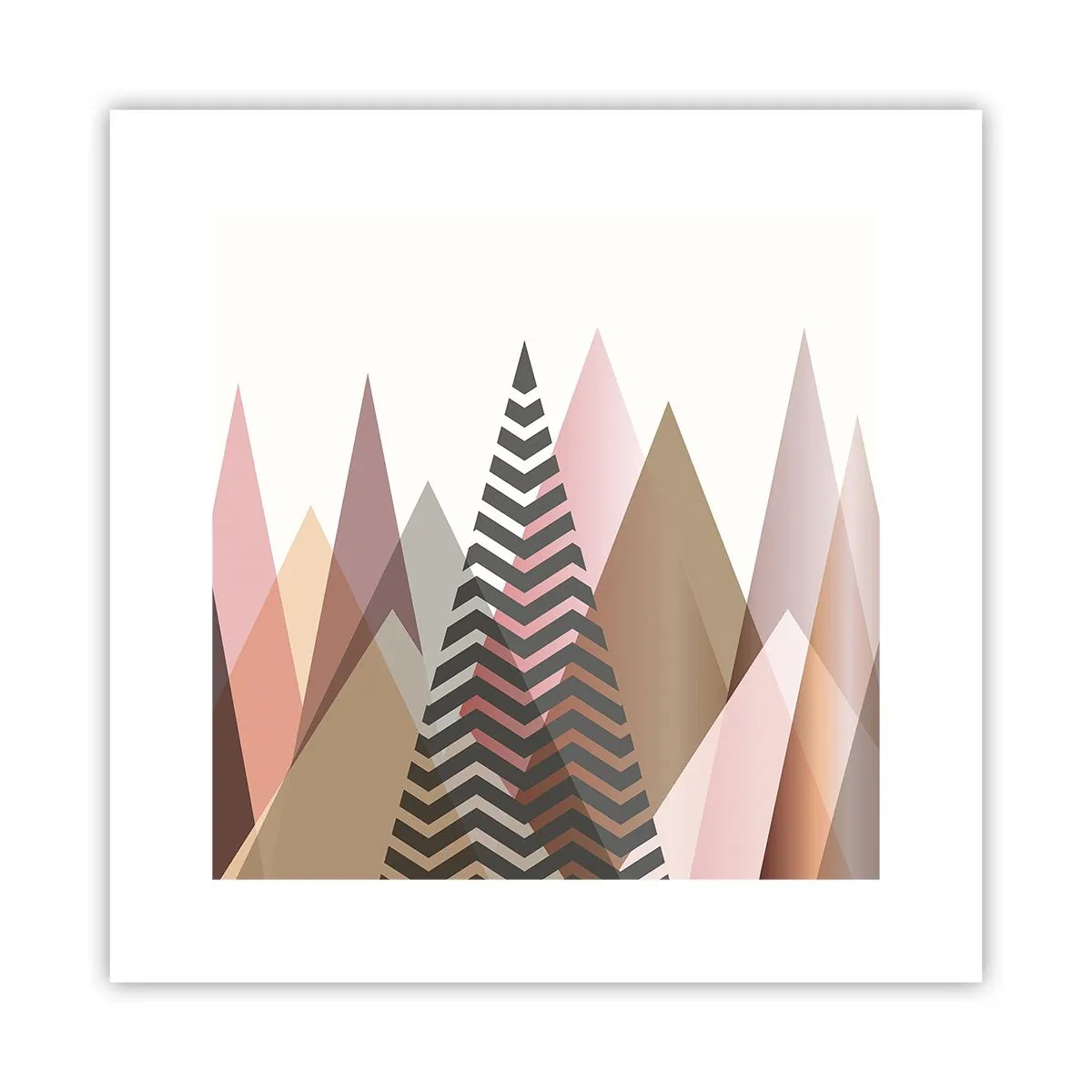 Pôster - Vista piramidal - 30x30 cm