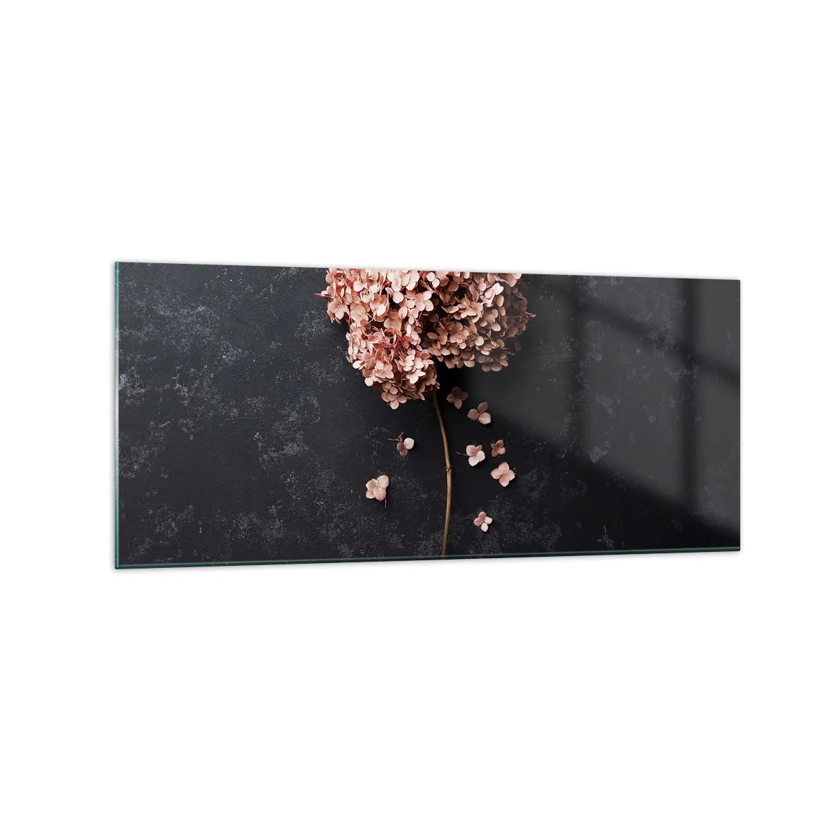 Quadro em vidro - Um sinal verdadeiramente romântico - 120x50 cm