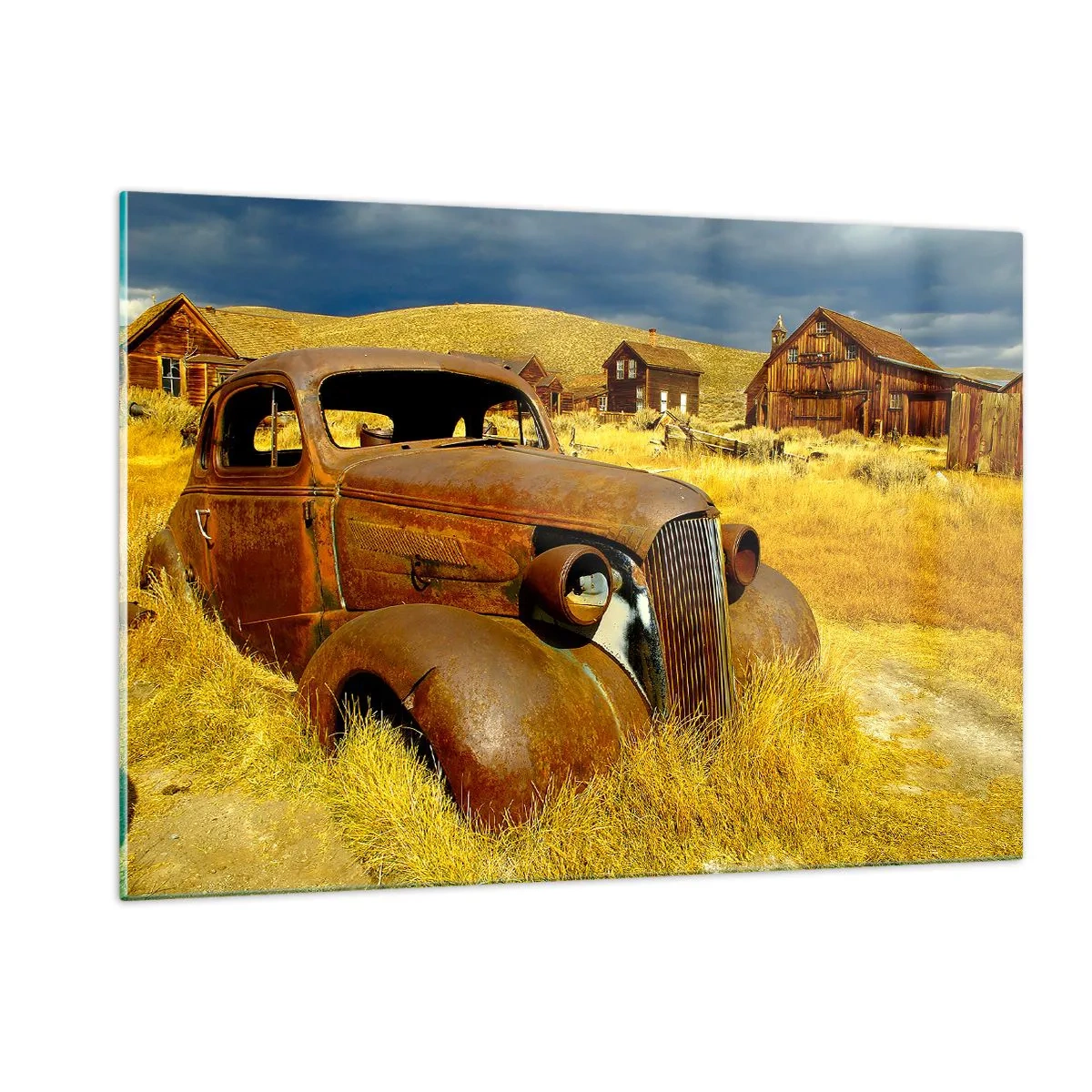 Quadro em vidro - Um merecido descanso - 120x80 cm