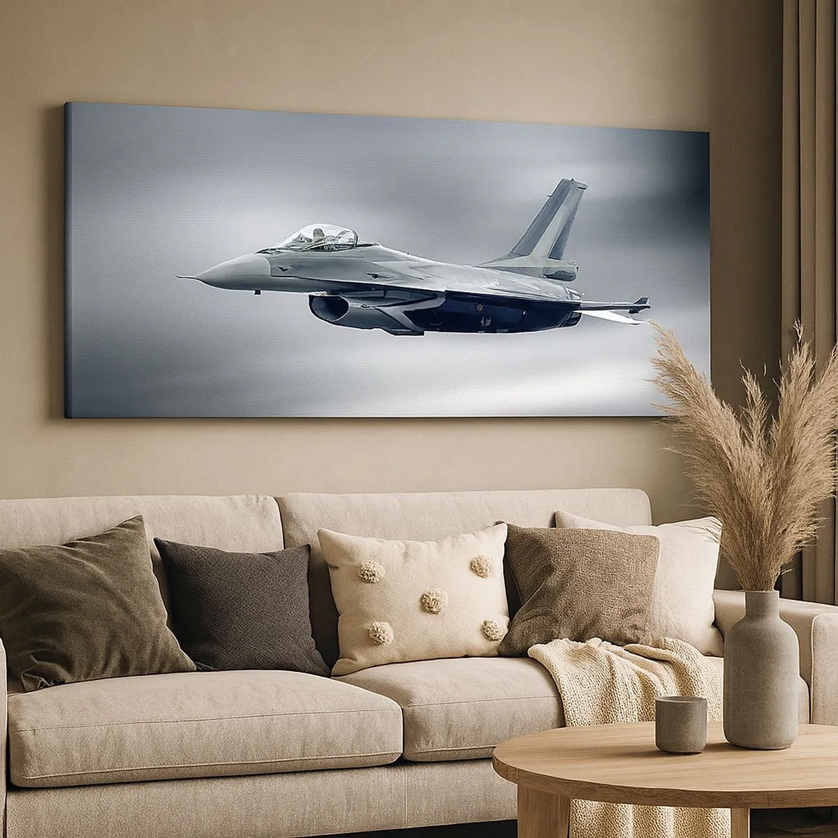 Quadro em tela - Vai lançar o desafio? - 100x40 cm