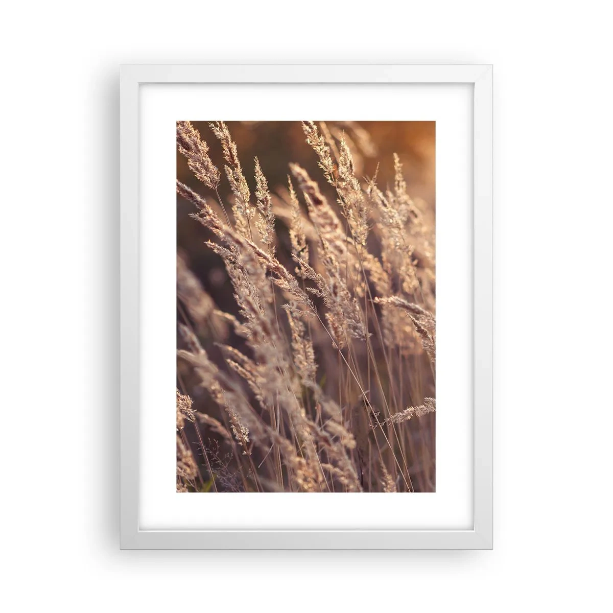Pôster em moldura branca - Pronto para receber o outono - 30x40 cm