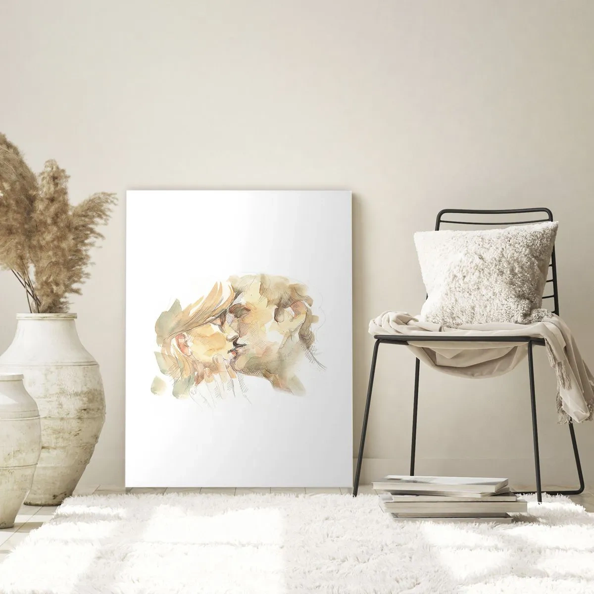Quadro em vidro - A outra metade foi encontrada? - 50x70 cm