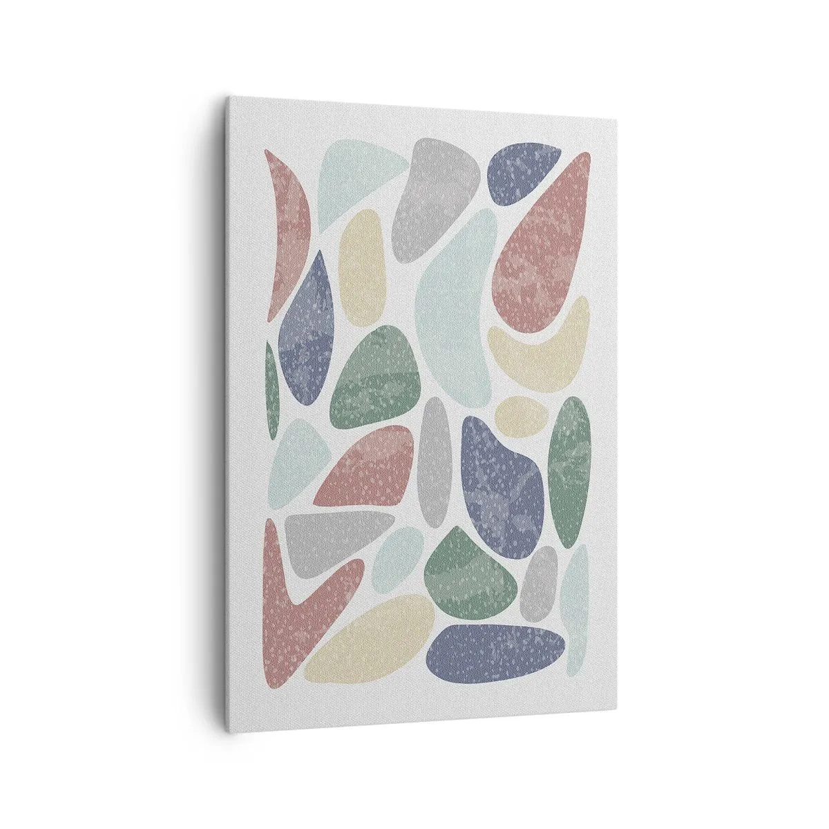 Quadro em tela - Um mosaico de cores em pó - 70x100 cm