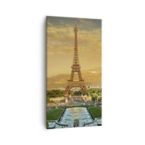 Quadro em tela - A rainha de Paris - 55x100 cm