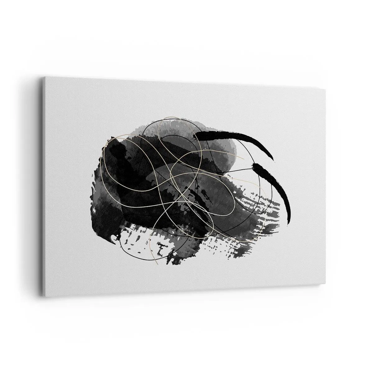 Quadro em tela - Emergido do preto - 120x80 cm