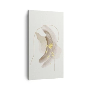 Quadro em tela - Encontrado no espaço - 45x80 cm