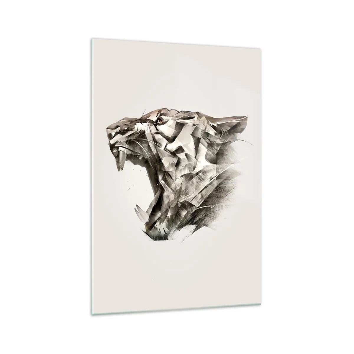 Quadro em vidro - Já sabe quem está no comando - 70x100 cm