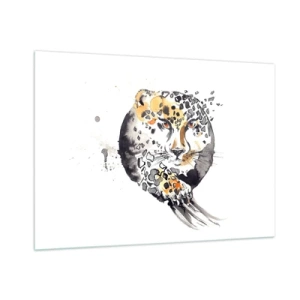 Quadro em vidro - Beleza predatória - 100x70 cm