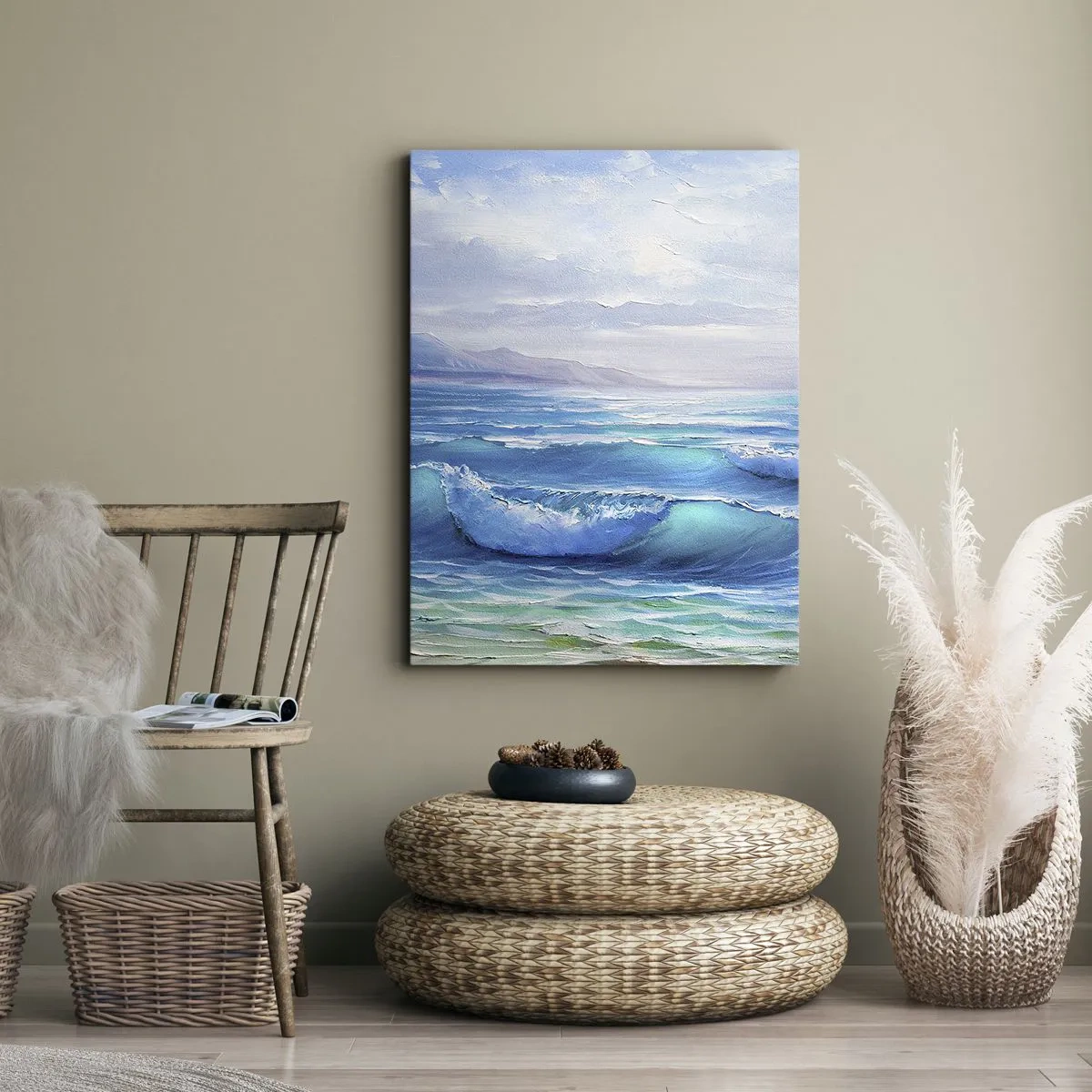 Quadro em tela - Conforta e consola - 50x70 cm