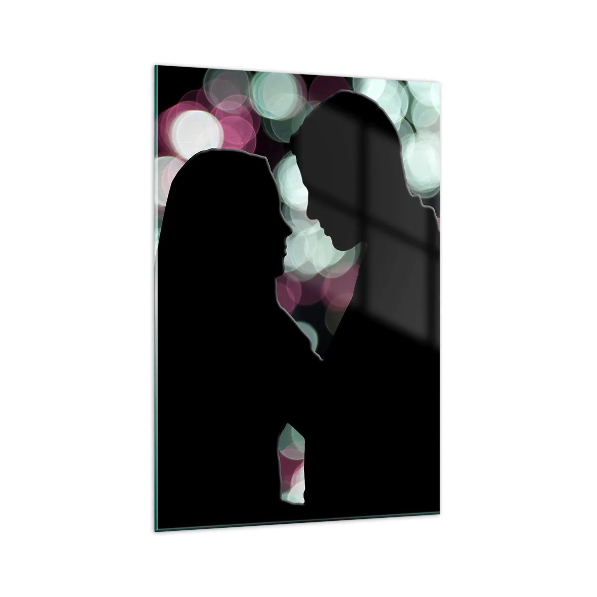 Quadro em vidro - Sim! - 70x100 cm