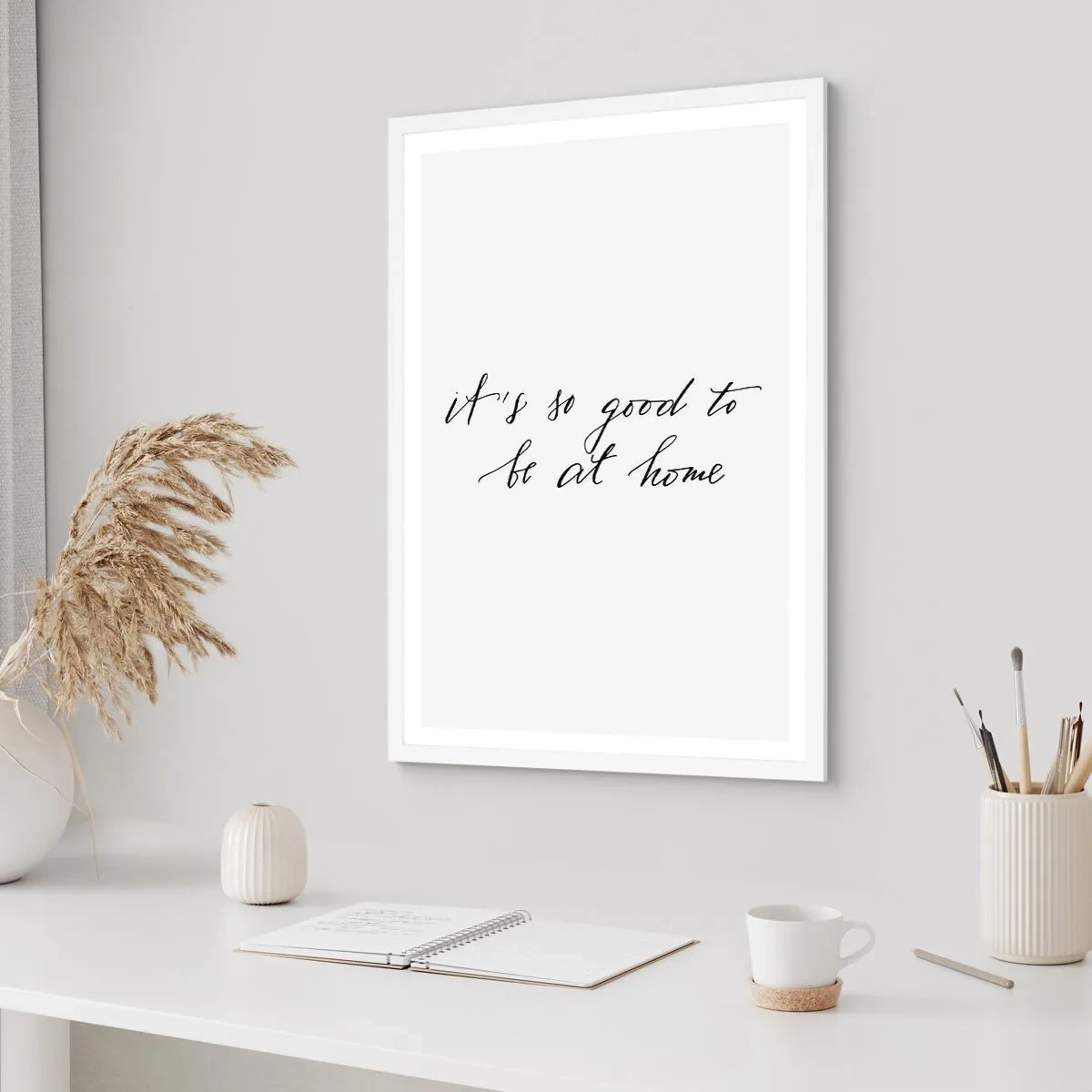 Pôster em moldura branca - Toda a verdade - 70x100 cm