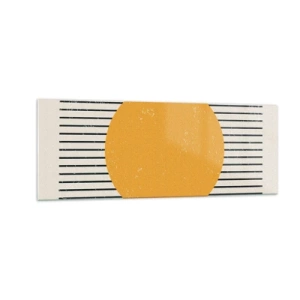 Quadro em vidro - O poder da simplicidade - 140x50 cm