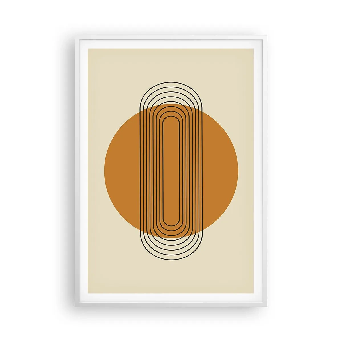 Pôster em moldura branca - O plano perfeito - 70x100 cm