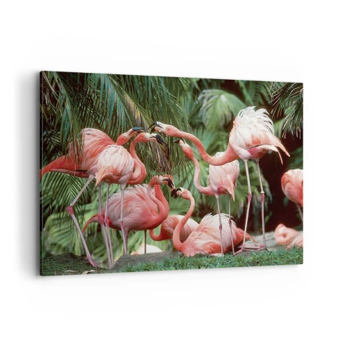 Quadro em tela - Fofocas da tarde - 100x70 cm