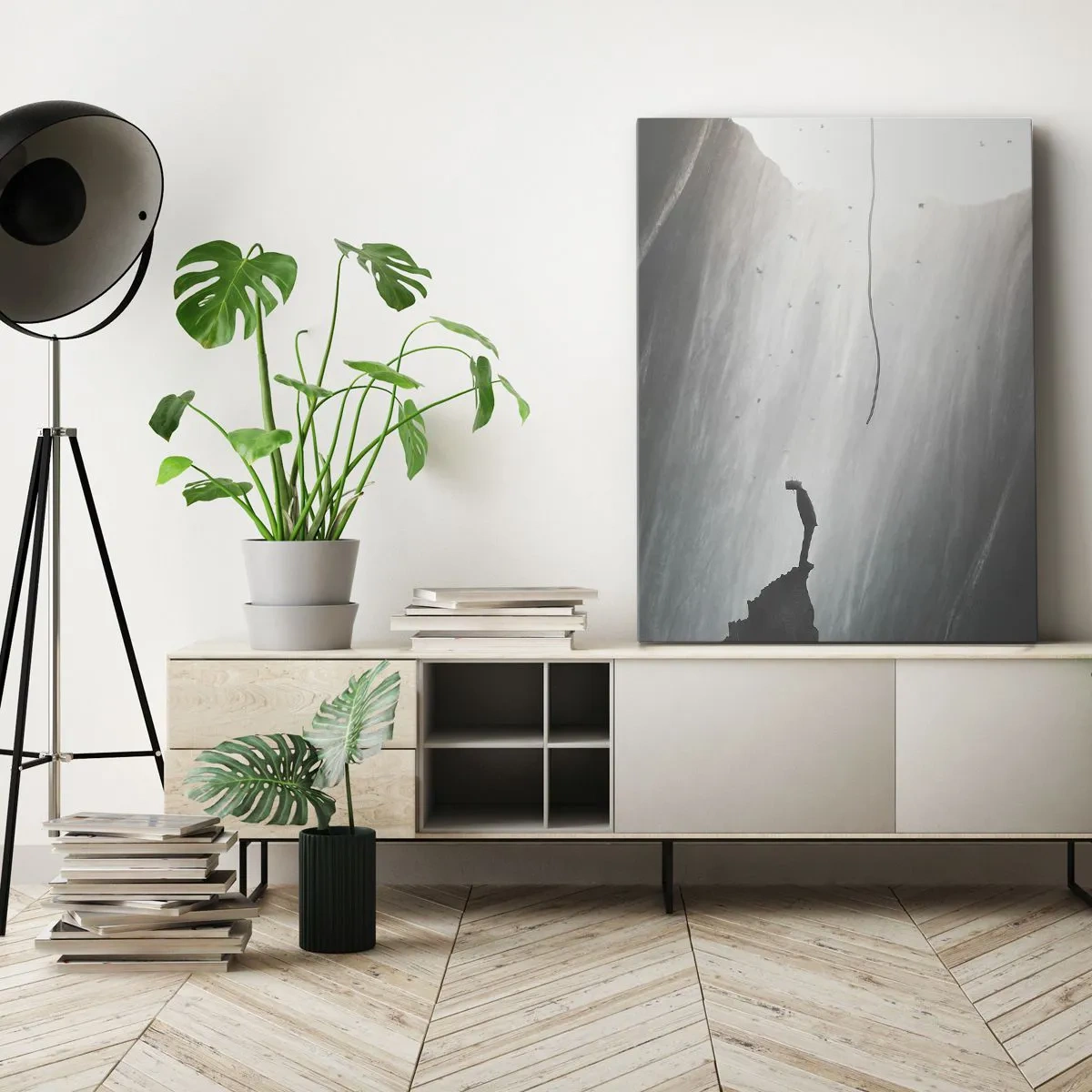 Quadro em tela - Sempre há uma saída - 50x70 cm