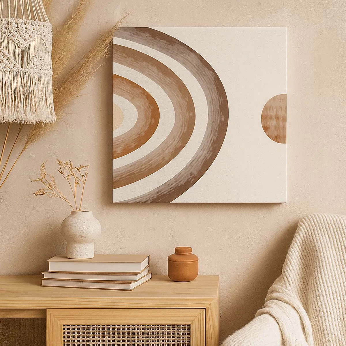 Quadro em tela - Numa galáxia muito distante - 30x30 cm