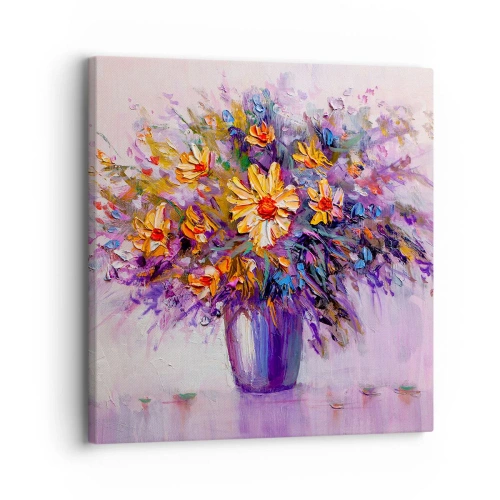 Quadro em tela - Cheiro agradável, aparência agradável - 30x30 cm