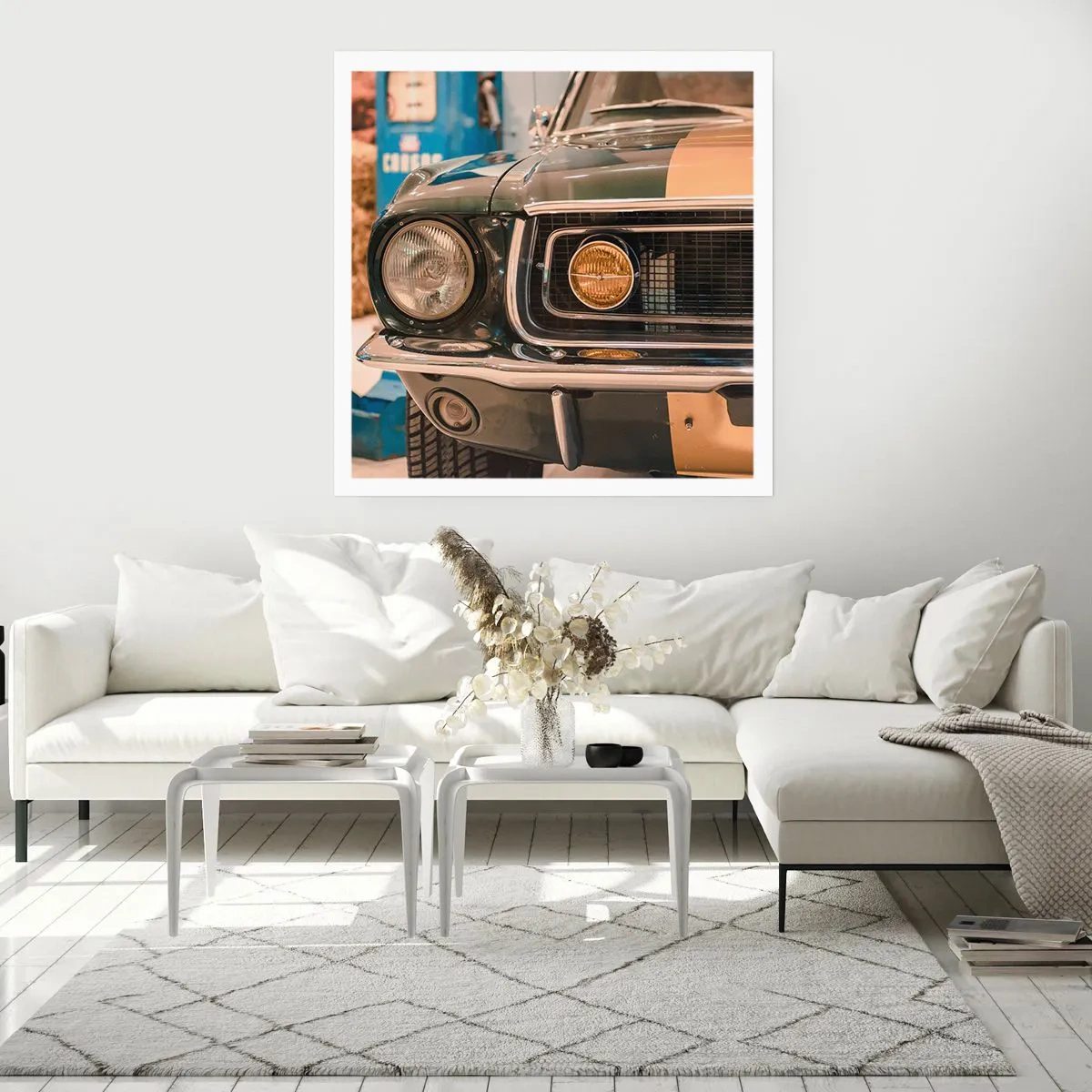 Pôster - Encontro com uma lenda - 50x50 cm