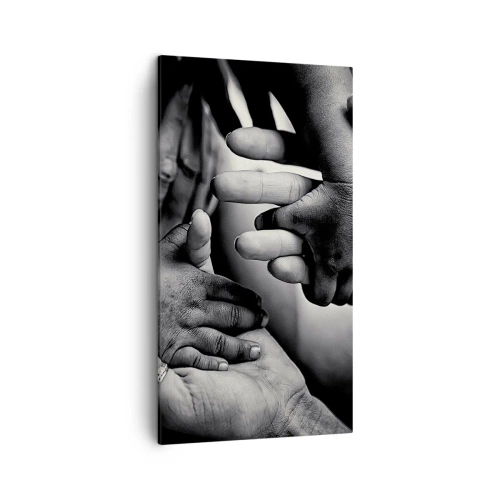 Quadro em tela - Ser humano - 45x80 cm