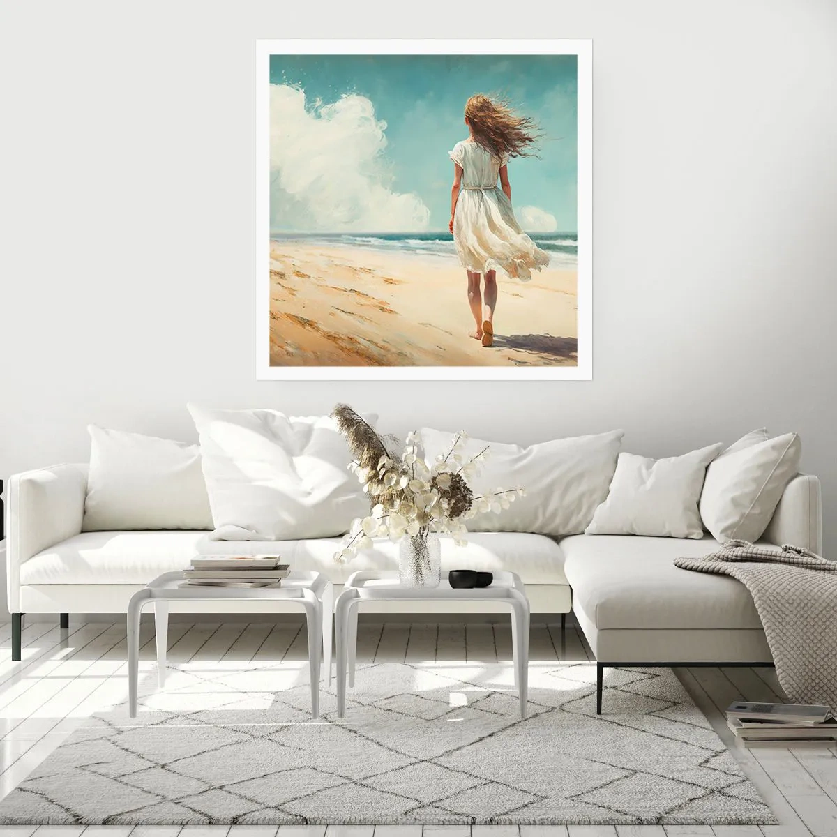 Pôster - Para encontrar o sol e o vento - 50x50 cm