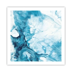 Pôster - Concerto Azul - 60x60 cm