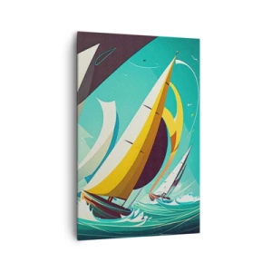 Quadro em tela - Boa sorte com os elementos - 80x120 cm