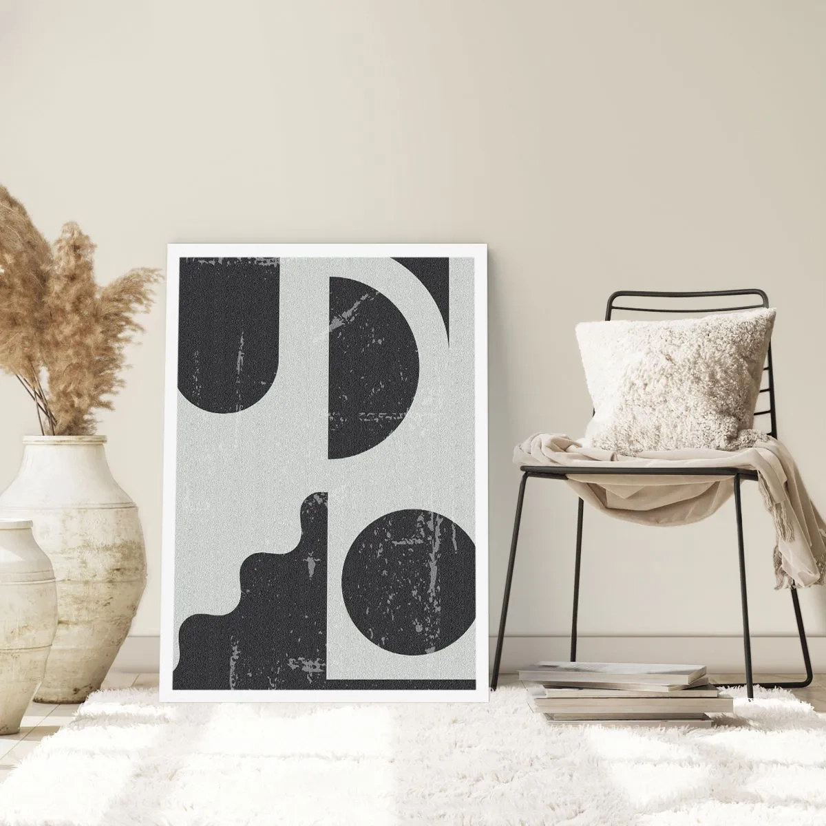 Pôster - Composição acima e abaixo - 50x70 cm