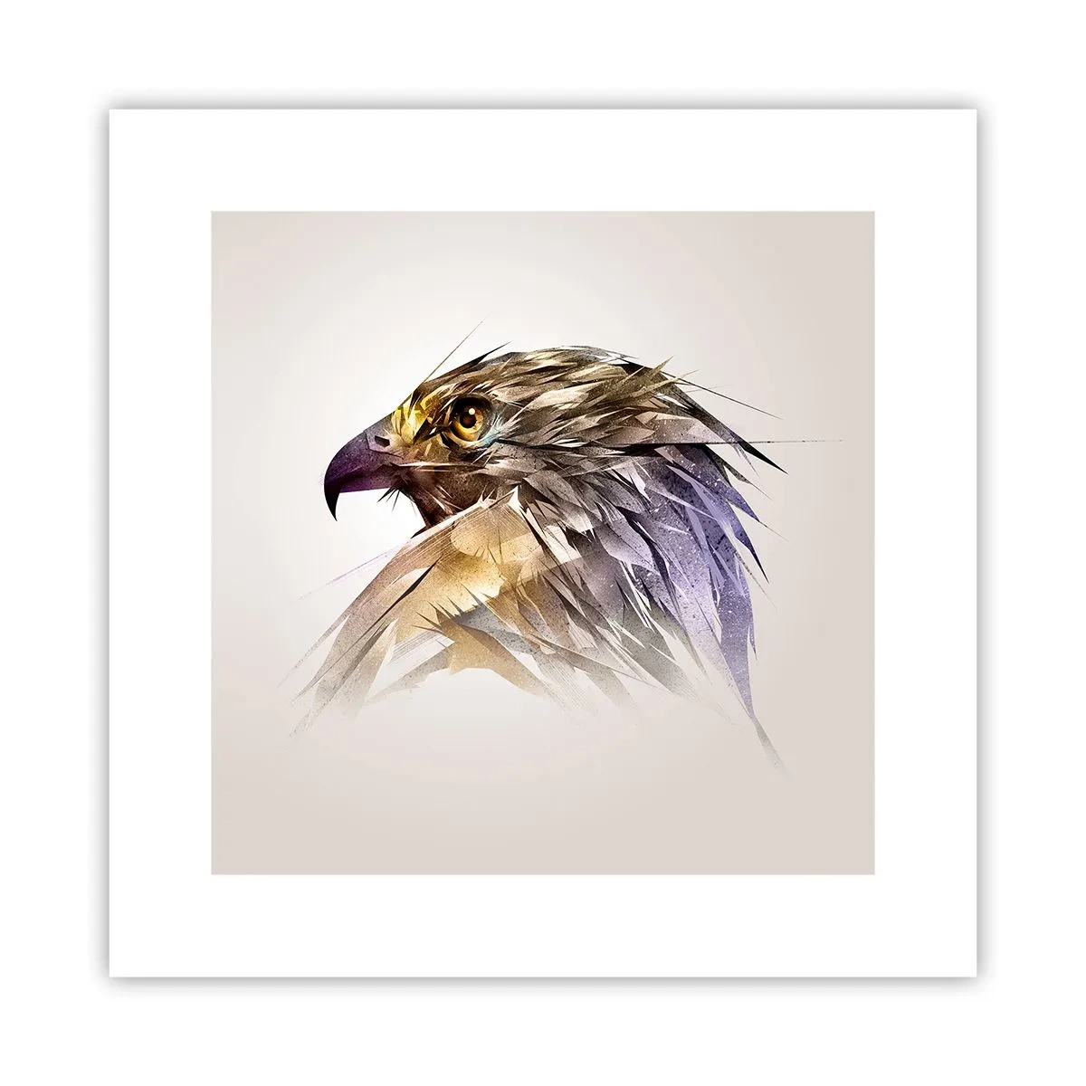 Pôster - Retrato de um guerreiro - 30x30 cm