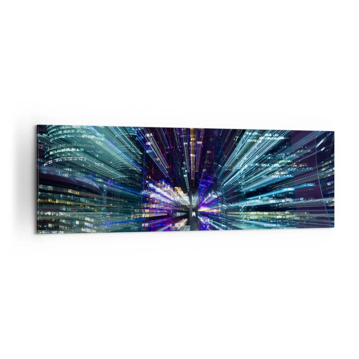 Quadro em tela - Transição para o hiperespaço - 160x50 cm