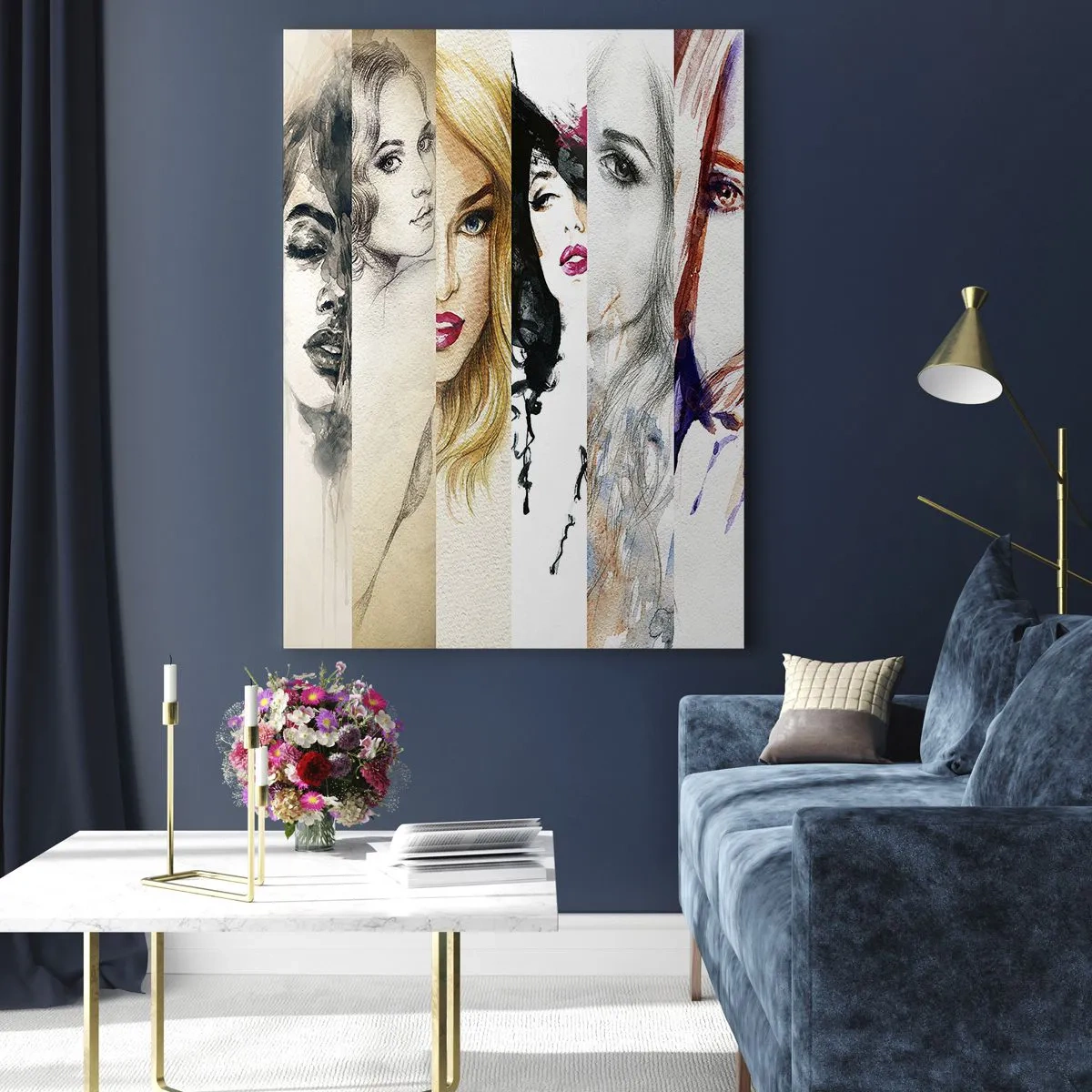 Quadro em vidro - Sempre VOCÊ - 70x100 cm