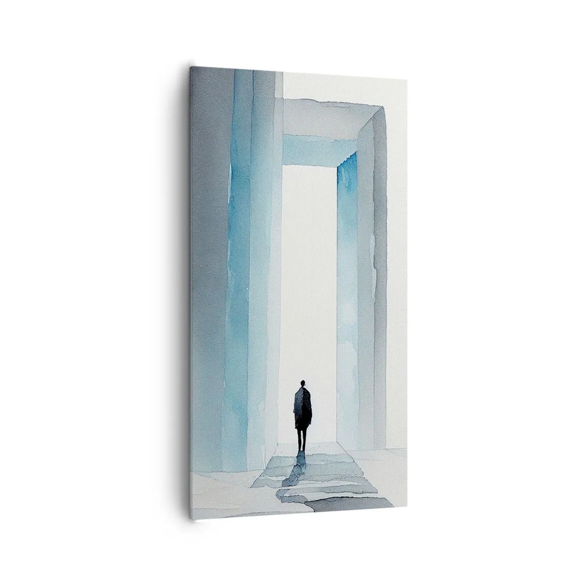 Quadro em tela - Viva sem limites - 65x120 cm