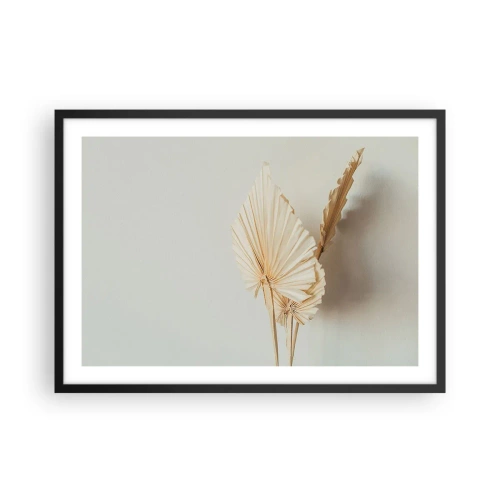 Pôster com moldura preta - Quando precisas de alívio - 70x50 cm