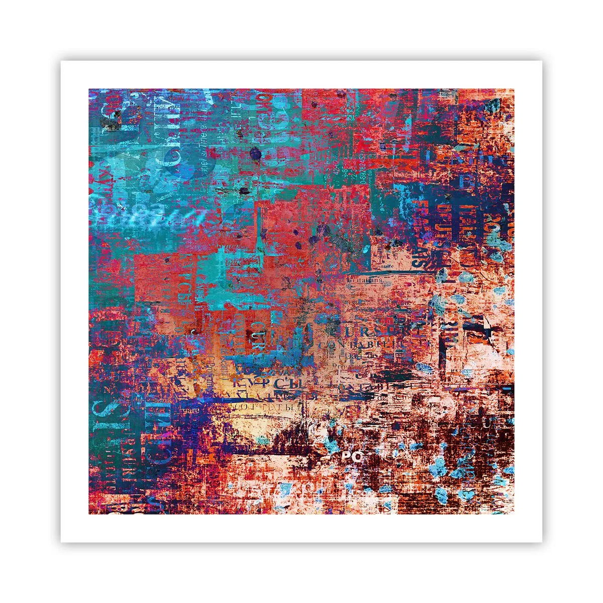 Pôster - Memória e esquecimento - 60x60 cm