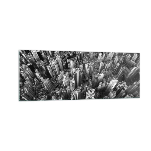 Quadro em vidro - Ainda mais alto e mais alto - 140x50 cm