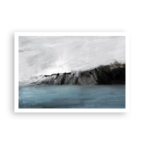 Pôster - Água – terra: choque dos elementos - 100x70 cm