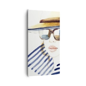 Quadro em tela - Bem-vindo à Flórida - 65x120 cm