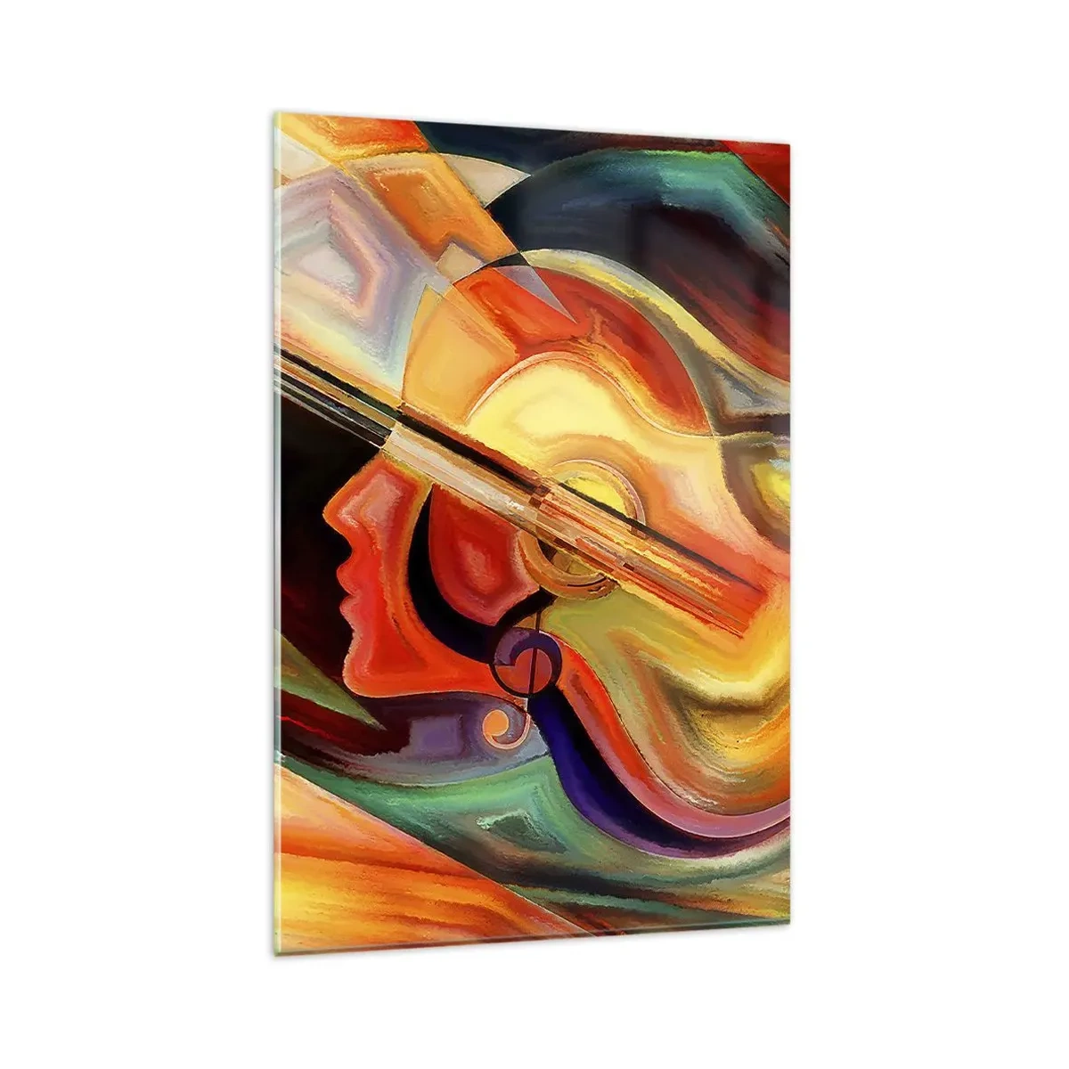 Quadro em vidro - Está tudo bem - 80x120 cm