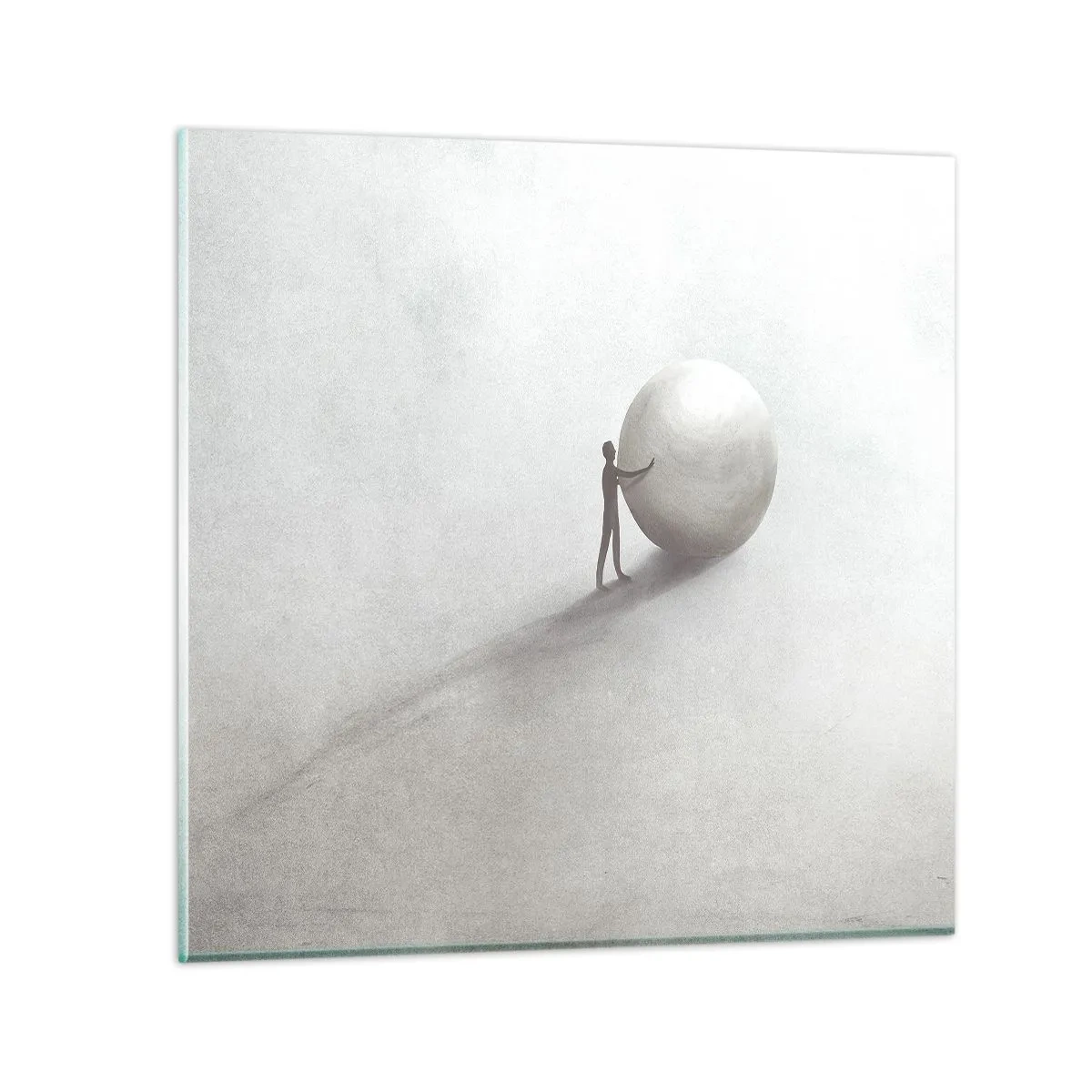 Quadro em vidro - O Jogo da Vida - 70x70 cm