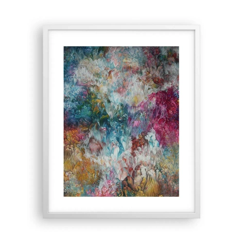 Pôster em moldura branca - Em plena floração - 40x50 cm