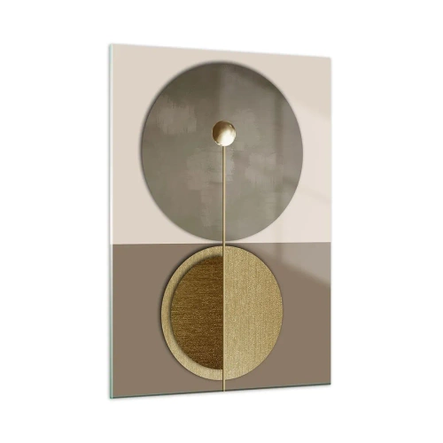 Quadro em vidro - Equilíbrio perfeito - 50x70 cm