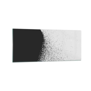 Quadro em vidro - Movimento das moléculas - 120x50 cm