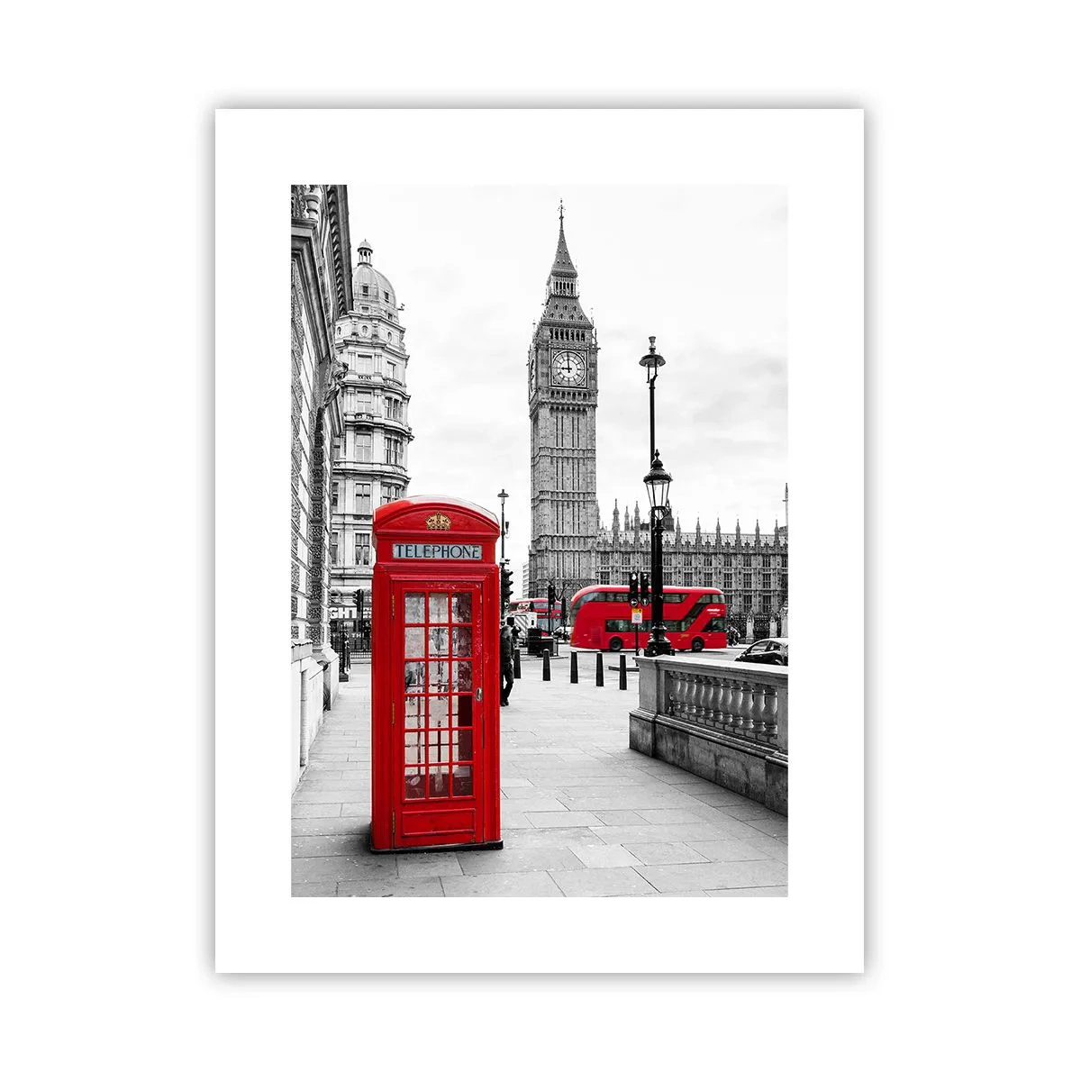 Pôster - Sem dúvida, Londres - 30x40 cm
