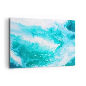 Quadro em tela - No núcleo da água - 100x70 cm