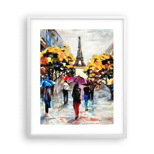 Pôster em moldura branca - Especialmente bonita no outono - 40x50 cm