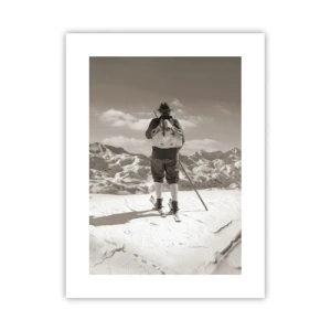 Pôster - E as montanhas são as mesmas - 30x40 cm