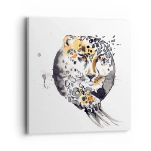 Quadro em tela - Beleza predatória - 40x40 cm