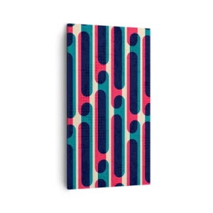 Quadro em tela - Avançado e profundo - 45x80 cm