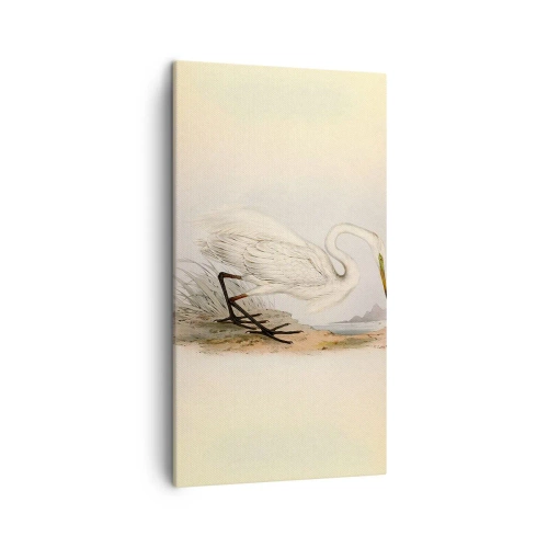 Quadro em tela - A senhora nos juncos - 45x80 cm